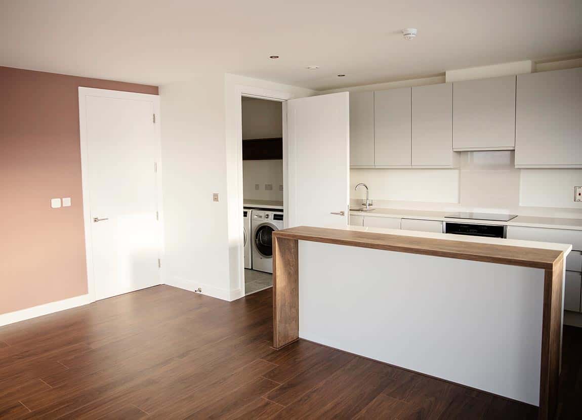 kitchen in fernbank unfurnished apartment