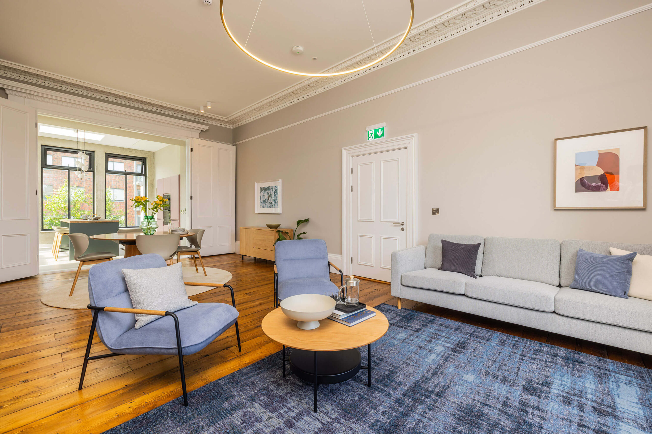 Co-Living Suites seating area